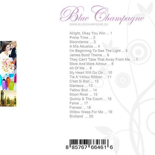 Blue Champagne: April Collection 