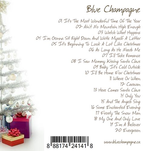 Blue Champagne: It's The Most Wonderful Time Of The Year !